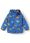 Name It Mini Boy Max Tractors Jacket, Nautical Blue image