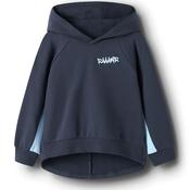 Name It Mini Boy Bentu Dino Long Sleeve Hoodie, Navy