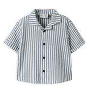 Name It Mini Boy Fedenis Short Sleeve Shirt, Blue