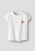 Name It Mini Girl Watermelon Short Sleeve Tee, White image