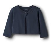 Name It Mini Girl Valbolo Bolero Cardigan, Navy