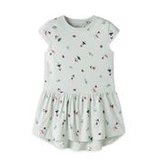 Name It Mini Girl Vigga Capsl Print Short Sleeve Dress, Green image