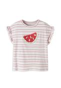 Name It Mini Girl Jortum Watermelon Short Sleeve Tee, Pink image