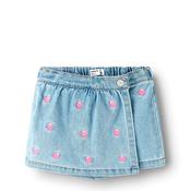 Name It Mini Girl Diana Strawberry Skort, Blue