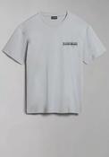 Napapijri Telemark Back Graphic T-Shirt, Grey Quarry