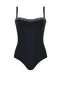 Naturana Beachwear Moulded Cup Swimsuit, Black image