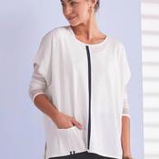 Naya Single Stripe Blouse, White