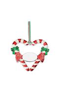 Newbridge Candy Cane Heart Christmas Tree Decoration image