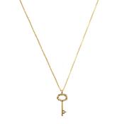 Newbridge Key Pendant Necklace, Gold