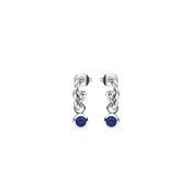 Newbridge Silverware September Birthstone Earrings, Silver