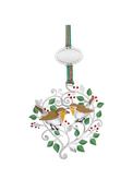 Newbridge Winter Robins Christmas Tree Decoration image
