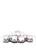 Newgrange Living Emma Pottery Tea Set, 7 Piece image