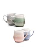 Newgrange Living Eva Pottery Mugs, Set of 4 image