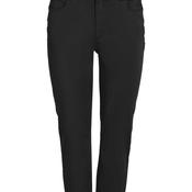 Noisy May Moni Straight Leg Ankle Grazer Jeans, Black image