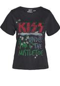 Noisy May Nate Kiss Christmas T Shirt, Grey image
