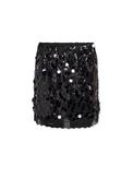 Noisy May Elva Sequin Mini Skirt, Black image