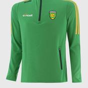 O’Neills Donegal GAA Hydra Brushed Half Zip Top, Green