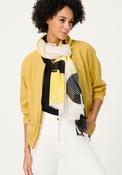 Olsen Botanical Print Lightweight Scarf, Yellow Multi image