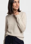 Olsen Round Neck Pullover, Beige image
