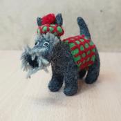 Pachamama Scottie In A Sweater Dog Figure