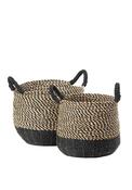 Pacific Woven Seagrass Basket Set, 2 Piece image