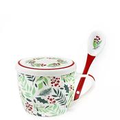 Peggy Wilkins New Bone China Mug &amp; Spoon Set