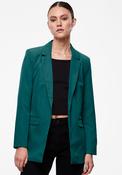Pieces Bozzy Open Front Loose Blazer, Trekking Green image