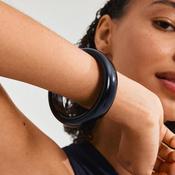 Pilgrim Aase Bangle, Black image