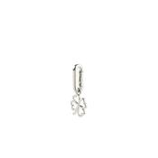 Pilgrim Clover Pendant Charm, Silver