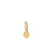Pilgrim Dove Coin Pendant Charm, Gold