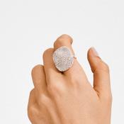 Pilgrim Ember Adjustable Ring, Silver image