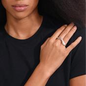 Pilgrim Evon Double Adjustable Ring, Silver image