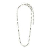 Pilgrim Feel Cable Chain Necklace, Silver