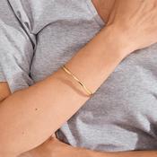 Pilgrim Haze Bangle, Gold