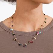 Pilgrim Here Necklace, Gold image
