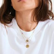 Pilgrim Here Set of 2 Necklaces, Gold image