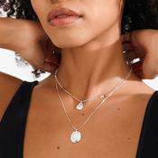 Pilgrim Here Set of 2 Necklaces, Silver image