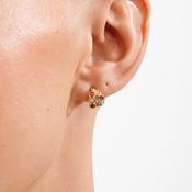 Pilgrim Lonnie Huggie Earrings, Gold image