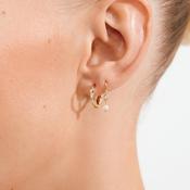 Pilgrim Morin Set of Two Earrings, Gold image