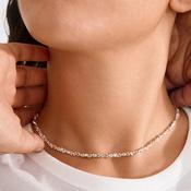 Pilgrim Nova Necklace, Silver
