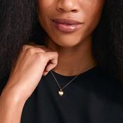 Pilgrim Revan Heart Necklace, Gold image