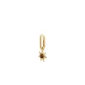 Pilgrim Star Sun Pendant Charm, Gold