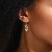 Pilgrim Virel Earrings, Gold image