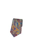 Posh and Dandy Paisley Tie &amp; Pocket Square, Multi image