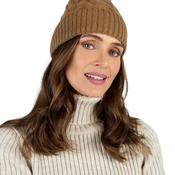 Powder Elise Cable Knit Hat, Brown &amp; Blue image