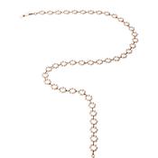 Powder Mini Pearl Hoop Sunglasses Chain, Cream