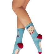 Powder Parisienne Pooch Ankle Socks, Blue