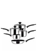 PRESTIGE Everyday Stainless Steel Cookware Set, 5 Piece image