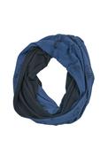 My Soul Graphic Abstract Print Loop Scarf, Blue image
