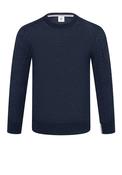 R2 Amsterdam Merino Wool Crew Neck Sweater, Navy image